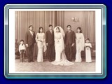 My parents wedding group photo